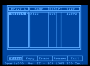 Sistema Operativo Sparta 32 Atari