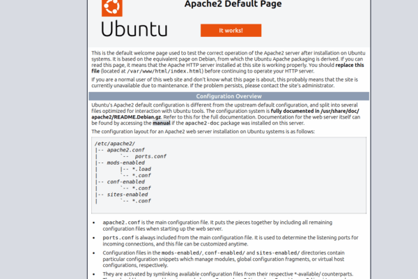 Host virtuales en ubuntu server 24.04
